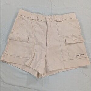 Sportif USA Mens Beige Hiking Cargo Shorts Size 34
